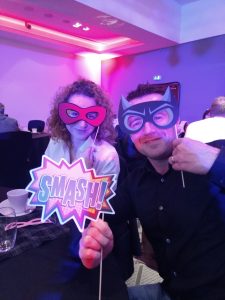 Superhero theme at ScotlandIS Digital Technology Award